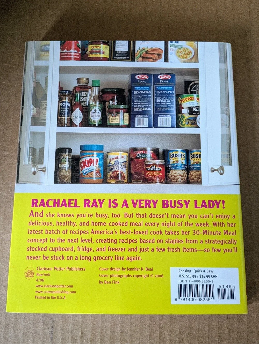 Cookbook Rachael Ray Express Lane Meals 30 Minute Meal Recipes Softcover NWOT